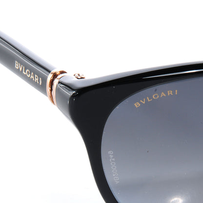 Bulgari BVLGARI Cat Eye Gradient Smoke Sunglasses Black 8111-B 4 of 6