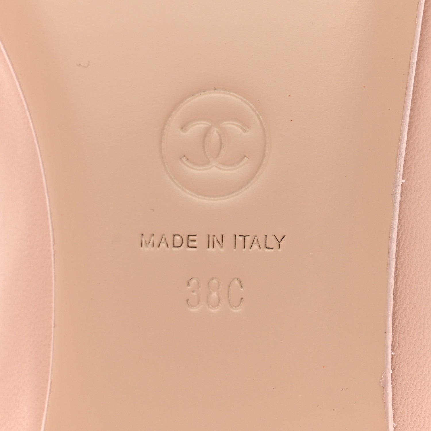 Chanel Lambskin Grosgrain Cap Toe CC Ballerina Flats With Leg Warmers 38 Pink 6 of 14