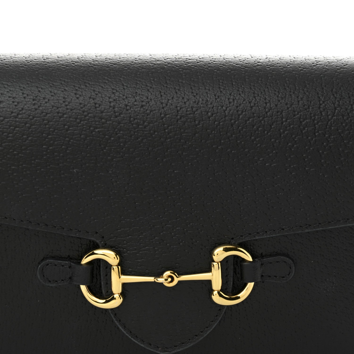 Gucci Calfskin Horsebit 1955 Shoulder Bag Black 8 of 10