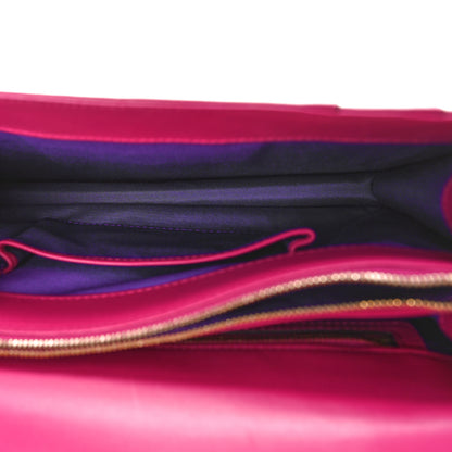 Bulgari Calfskin Serpenti Forever Shoulder Bag Pink 6 of 10