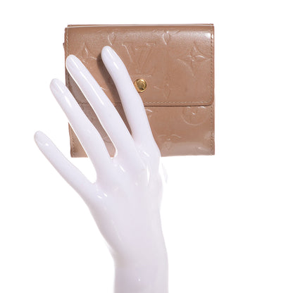 Louis Vuitton Vernis Elise Wallet Noisette 2 of 9