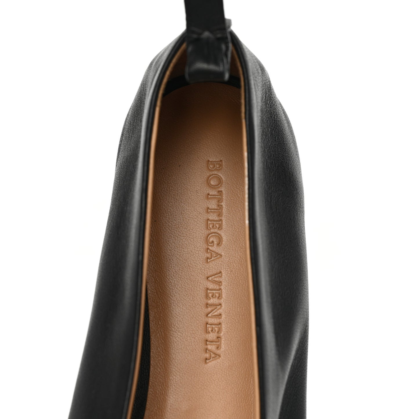 Nappa Almond Flats 35 Black