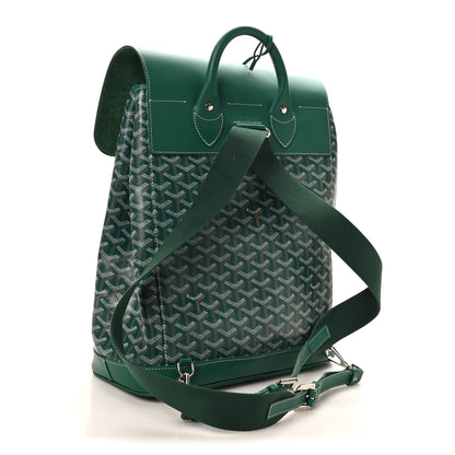 Goyard Goyardine Calfskin Alpin MM Backpack Green 3 of 9