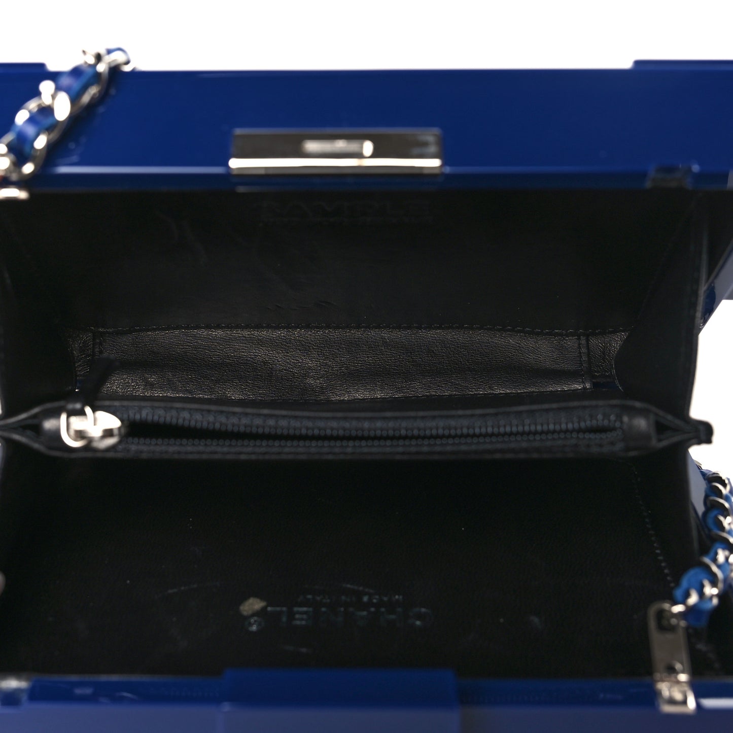 Plexiglass Boy Brick Lego Clutch Dark Blue