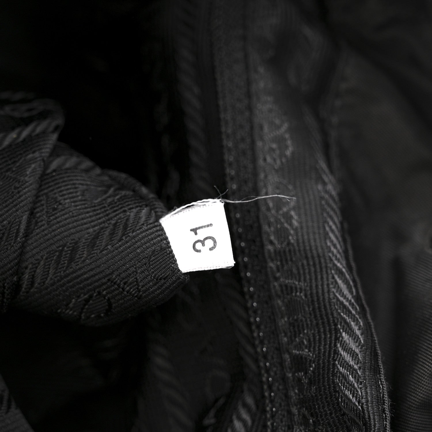 Prada Nylon Vela Medium Backpack Black 7 of 15
