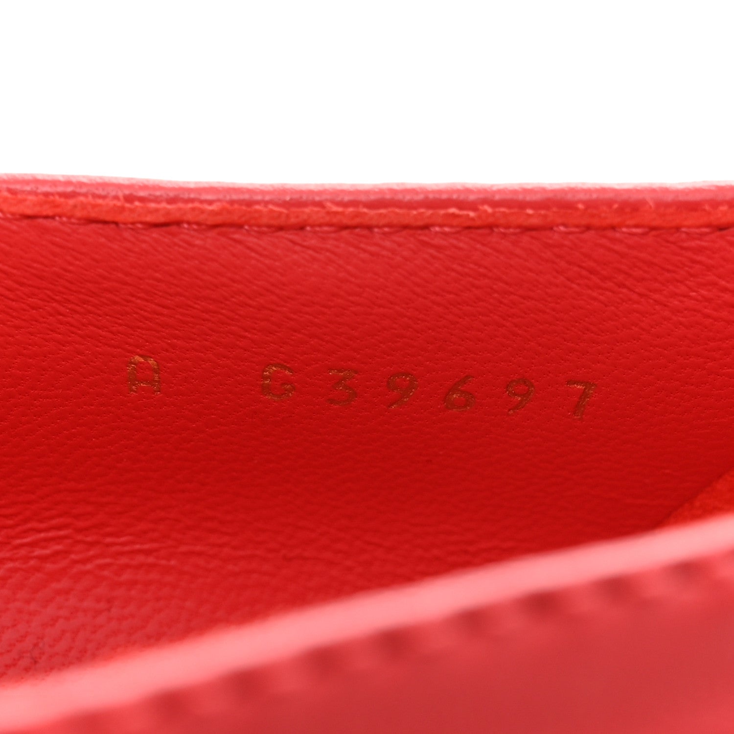 Chanel Lambskin Quilted CC Heart Loafers 38 Red 9 of 10