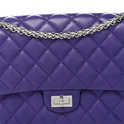 Chanel Lambskin Quilted 2.55 Reissue 226 Flap Purple 8 of 12