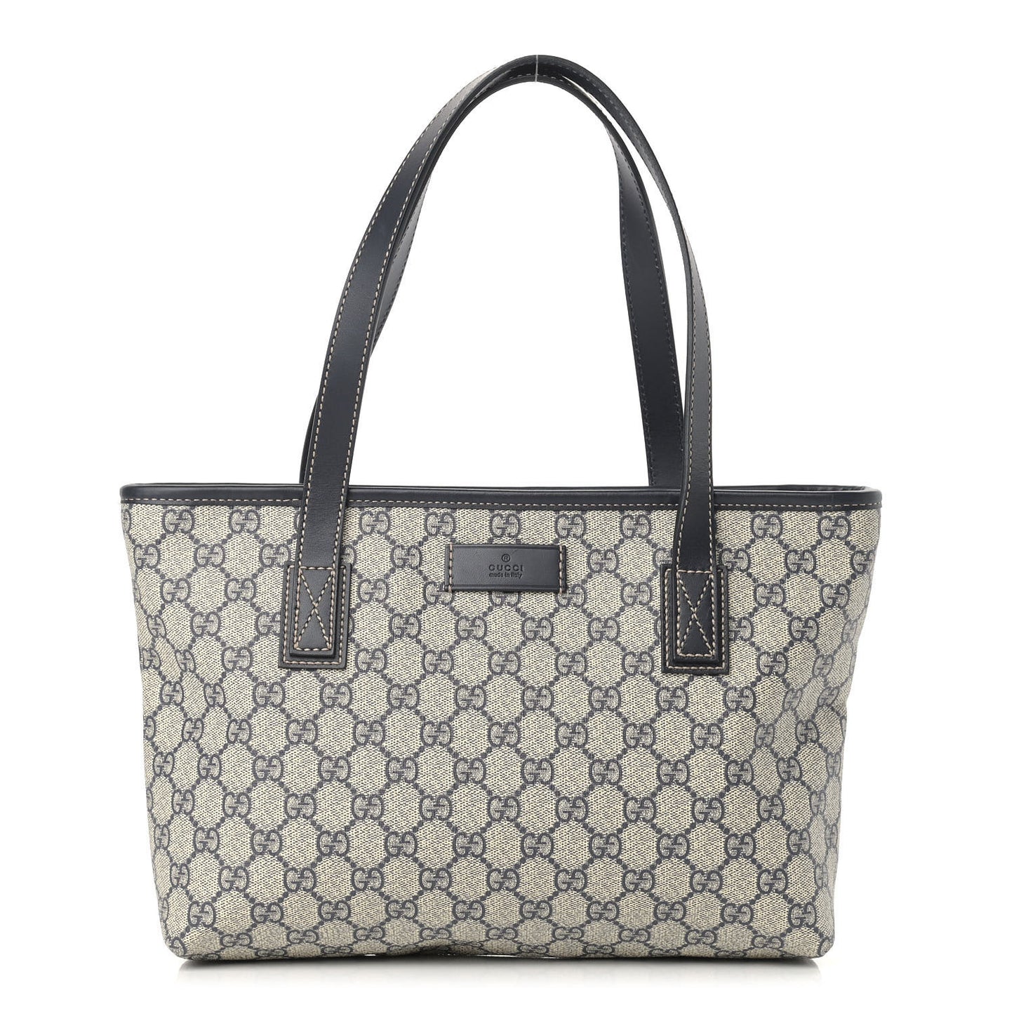 GG Supreme Monogram Small Joy Tote Navy