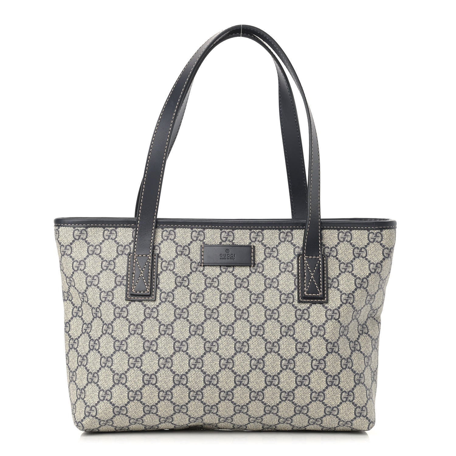 Gucci GG Supreme Monogram Small Joy Tote Navy 1 of 9