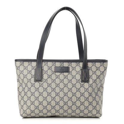 Gucci GG Supreme Monogram Small Joy Tote Navy 1 of 9