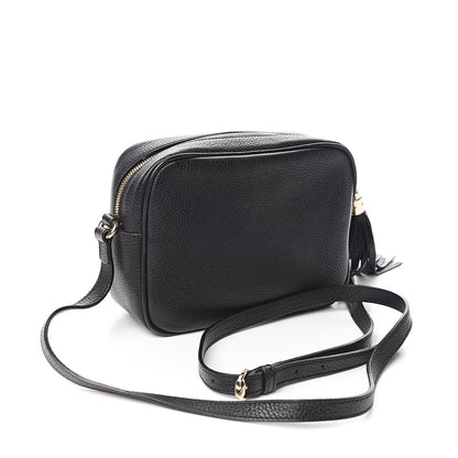 Gucci Pebbled Calfskin Small Soho Disco Bag Black 3 of 13