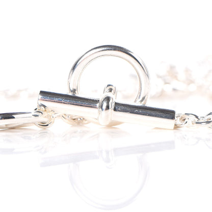 Hermes Sterling Silver Farandole Necklace 120 8 of 9