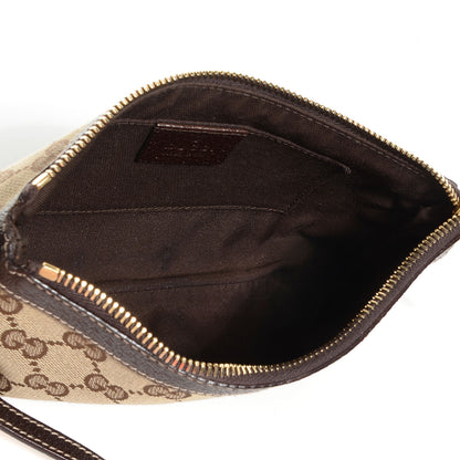 Gucci Monogram Bumble Bee Charm Pochette Brown 5 of 7