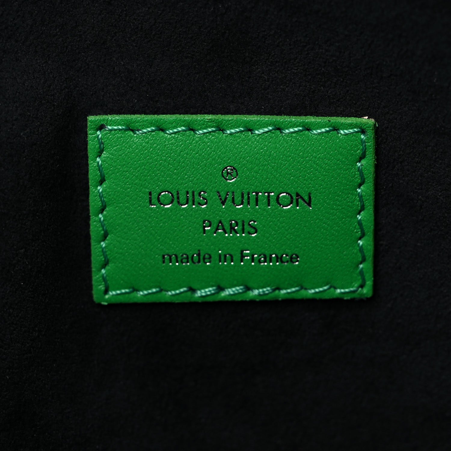 Louis Vuitton Lambskin Embossed Monogram Coussin PM LV Motion Green 6 of 11