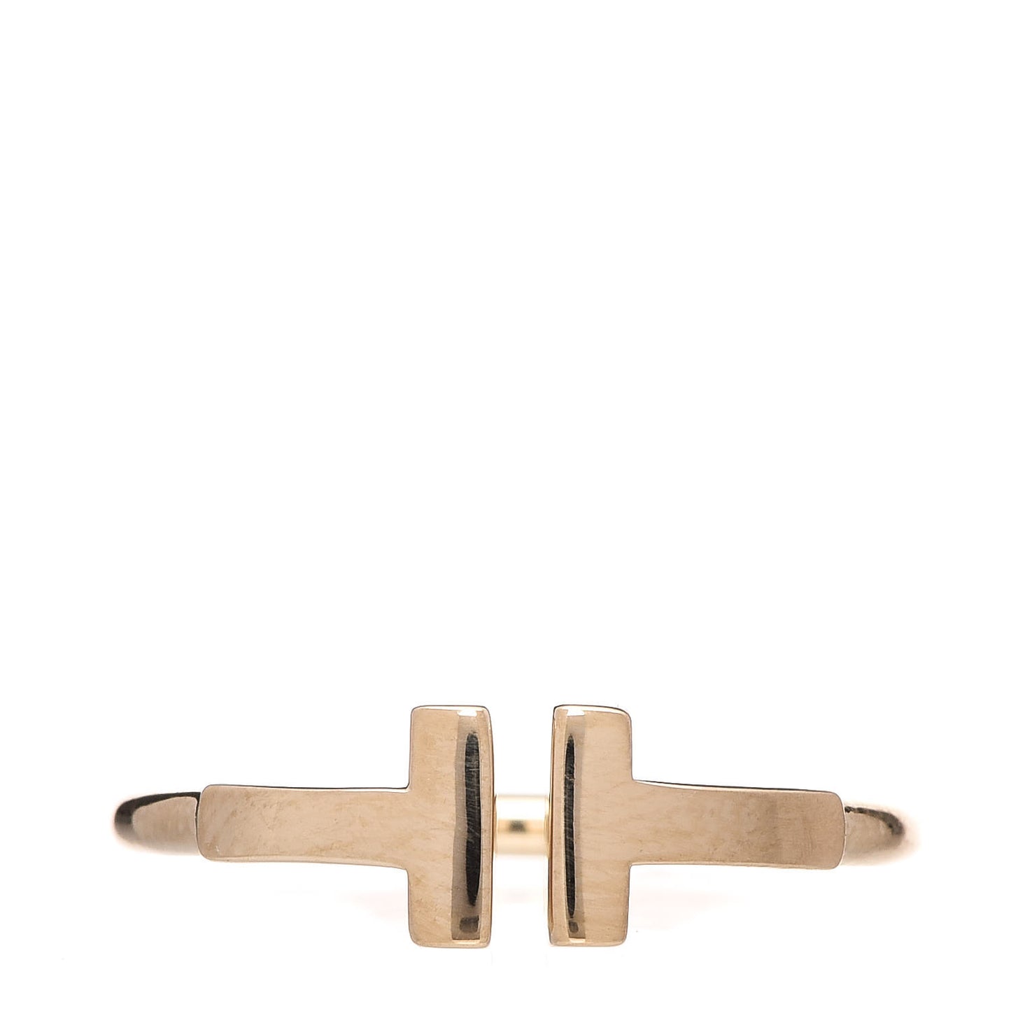 18K Yellow Gold T Wire Ring 50 5.5