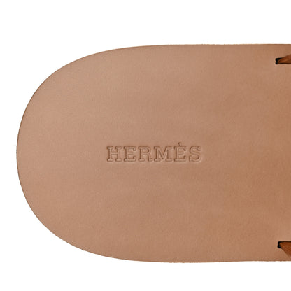 Hermes Calfskin Mens Estival Sandals 44.5 6 of 9