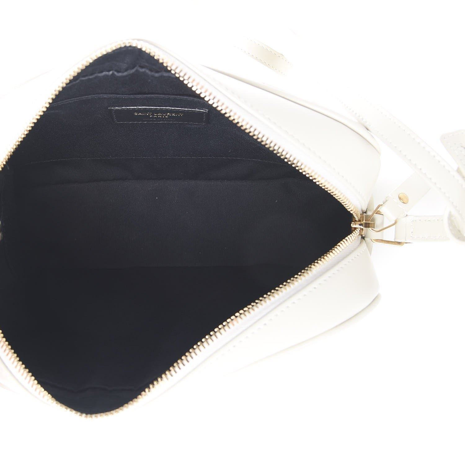 Saint Laurent Calfskin Matelasse Monogram Lou Camera Bag Crema Soft 4 of 10