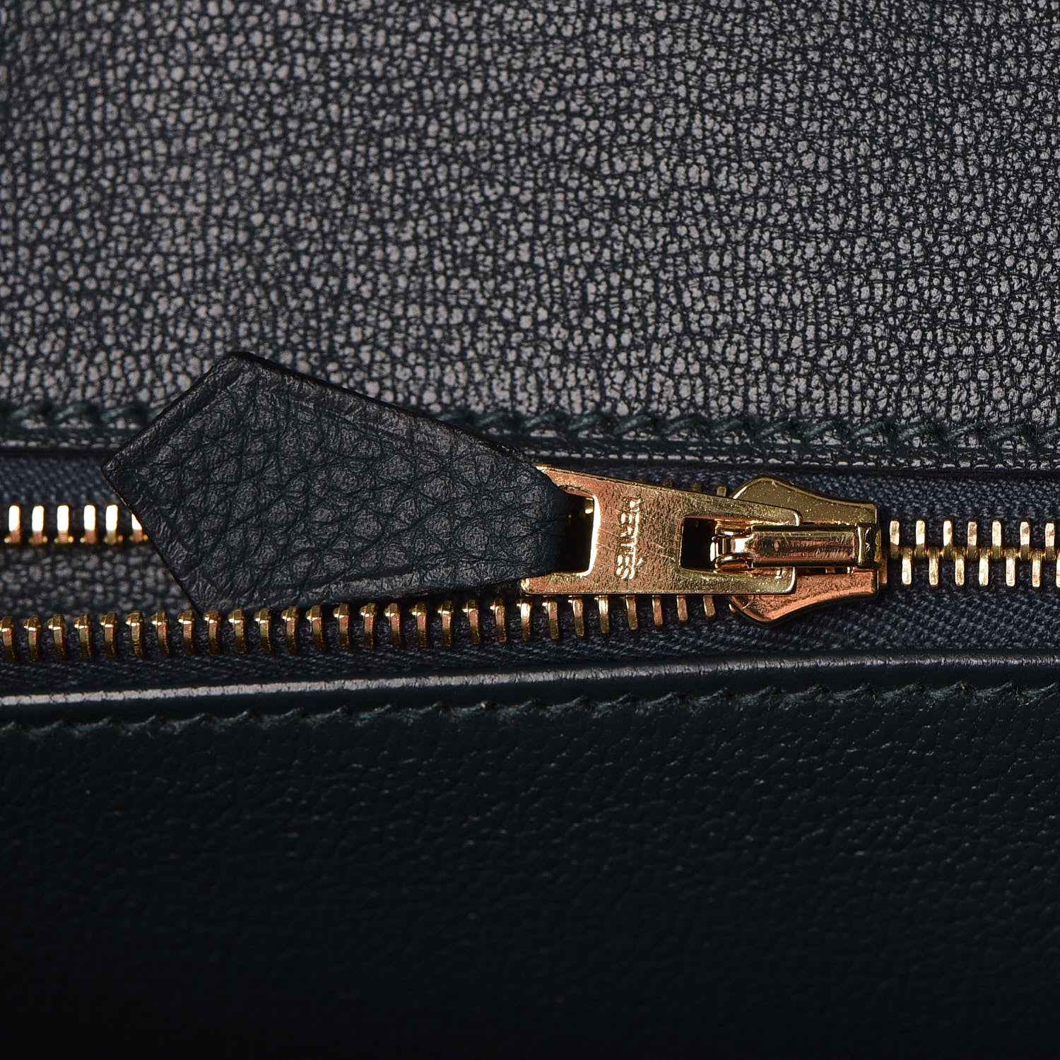 Hermes Togo Birkin 25 Vert Cypress 17 of 32