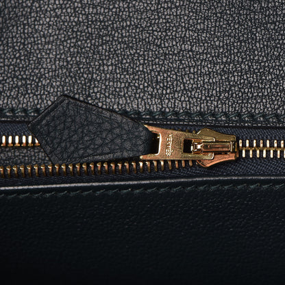 Hermes Togo Birkin 25 Vert Cypress 17 of 32
