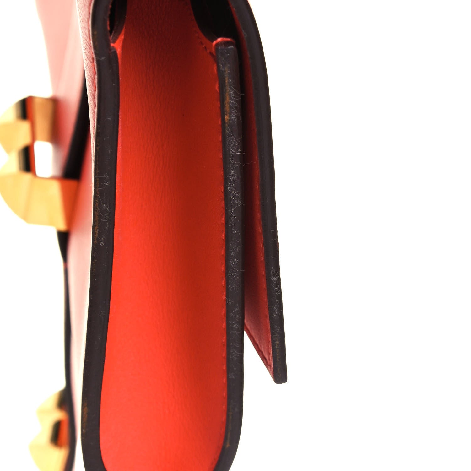 Hermes Swift Medor 23 Clutch Capucine 9 of 10