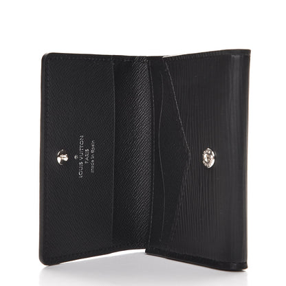 Louis Vuitton Epi Enveloppe Carte De Visite Black 5 of 8