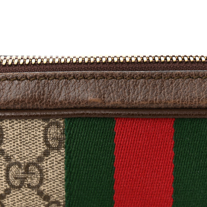 Gucci GG Supreme Monogram Web Small Ophidia Messenger Bag Brown 12 of 12