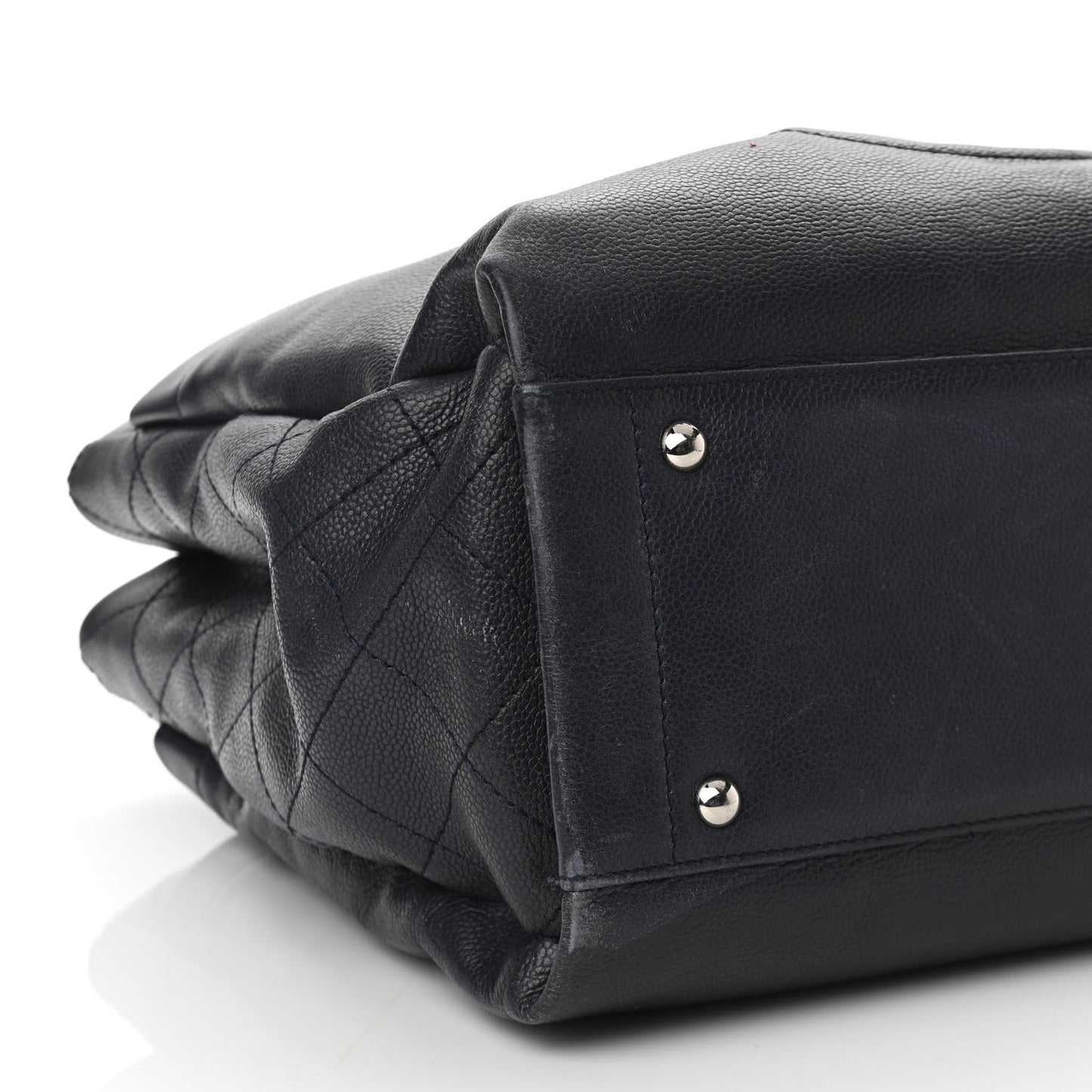 Caviar Executive Cerf Shopper Tote Navy