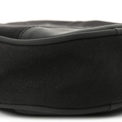Chanel Canvas Nylon Sport Crossbody Black Green 9 of 10