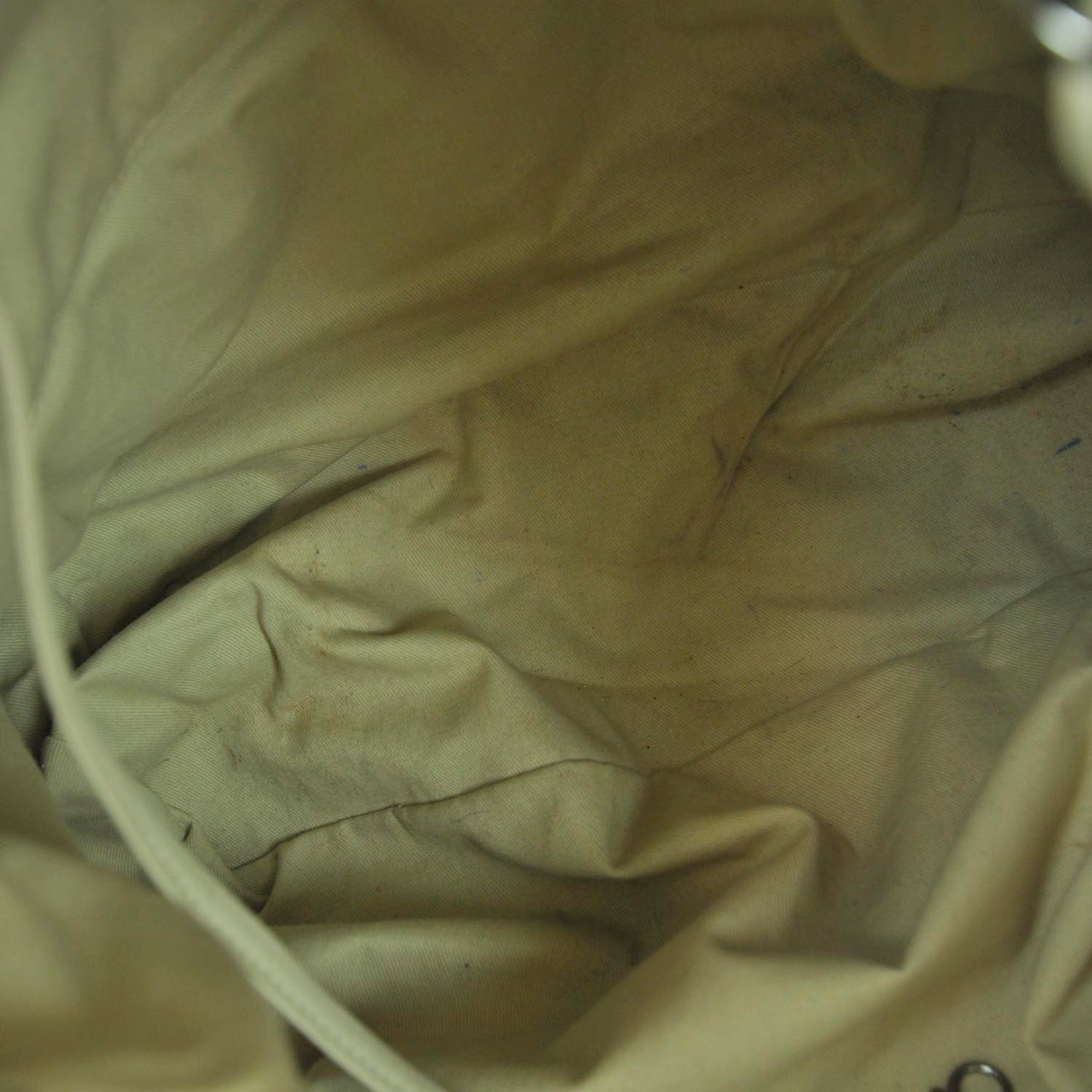 Lambskin Expandable Stitched Tote Beige