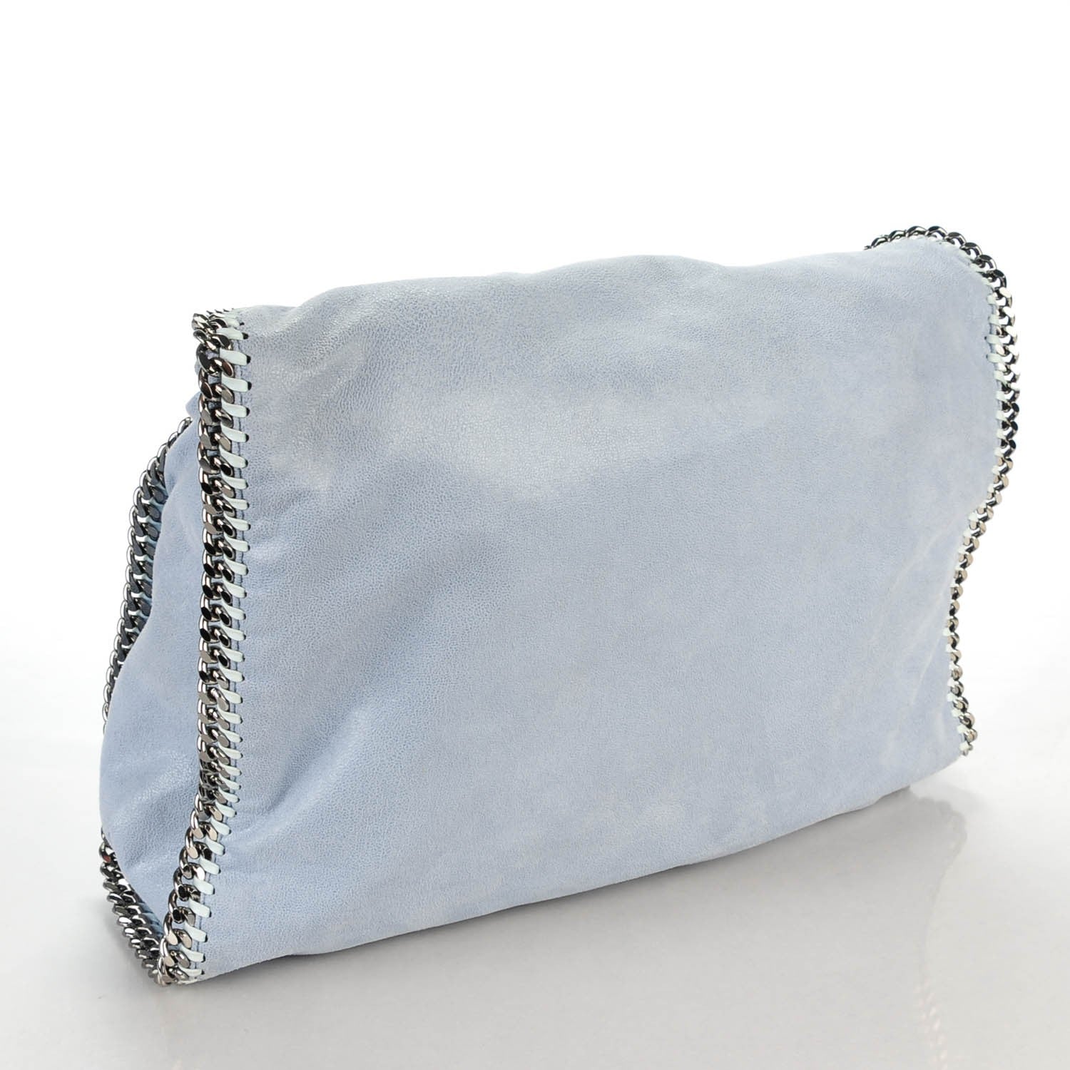 Stella McCartney Shaggy Deer Big Falabella Tote Ice Blue 3 of 9