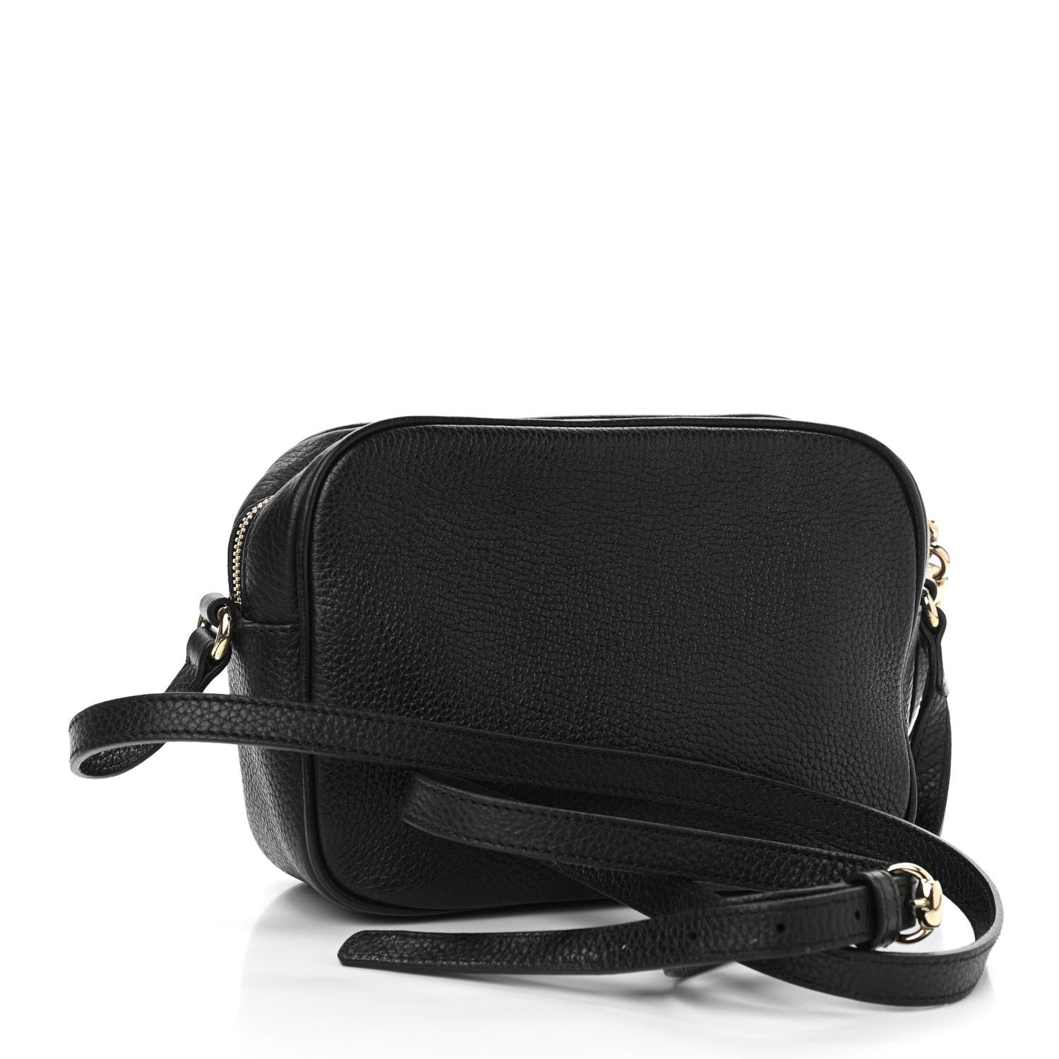 Gucci Pebbled Calfskin Small Soho Disco Bag Black 3 of 14