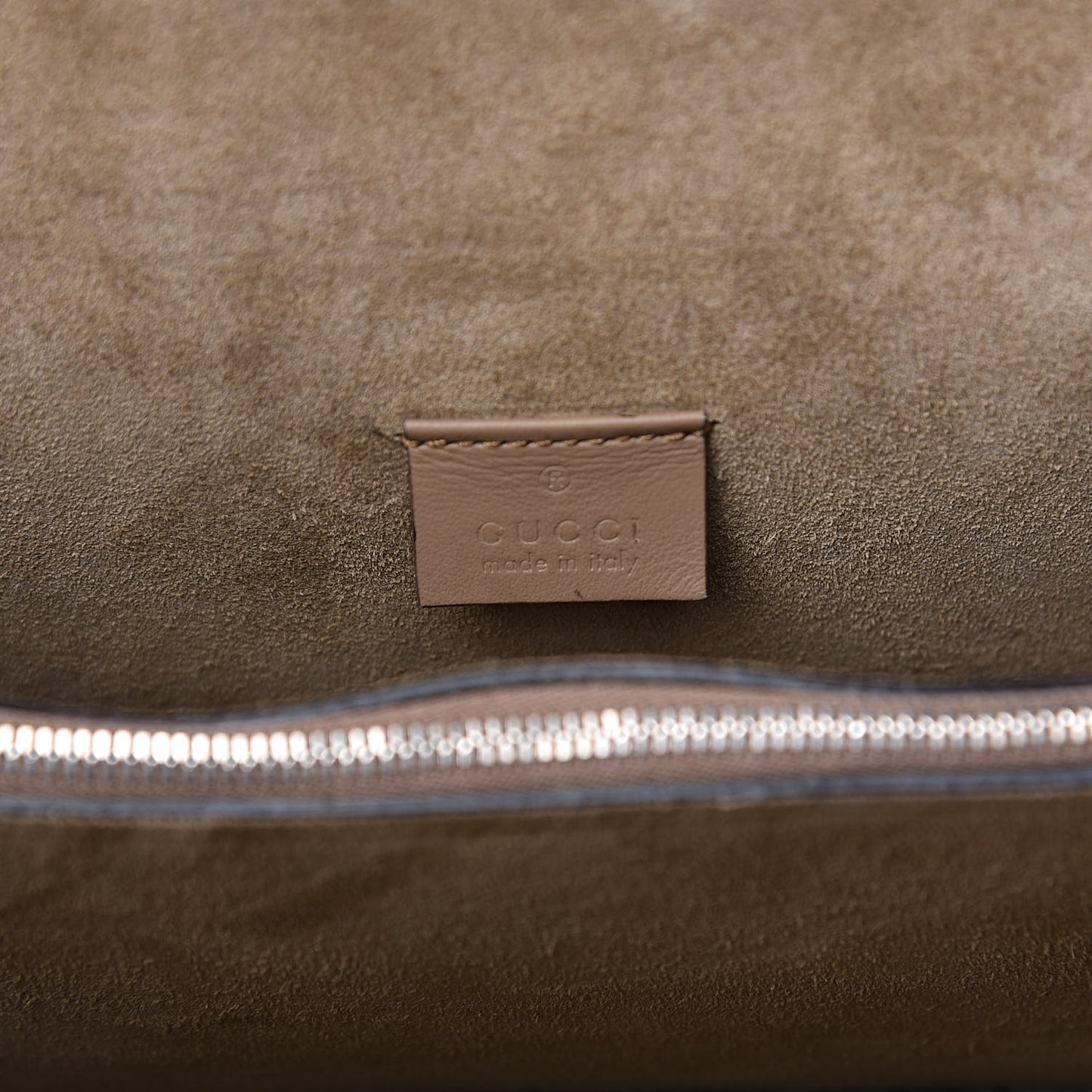 GG Supreme Monogram Small Dionysus Shoulder Bag Taupe