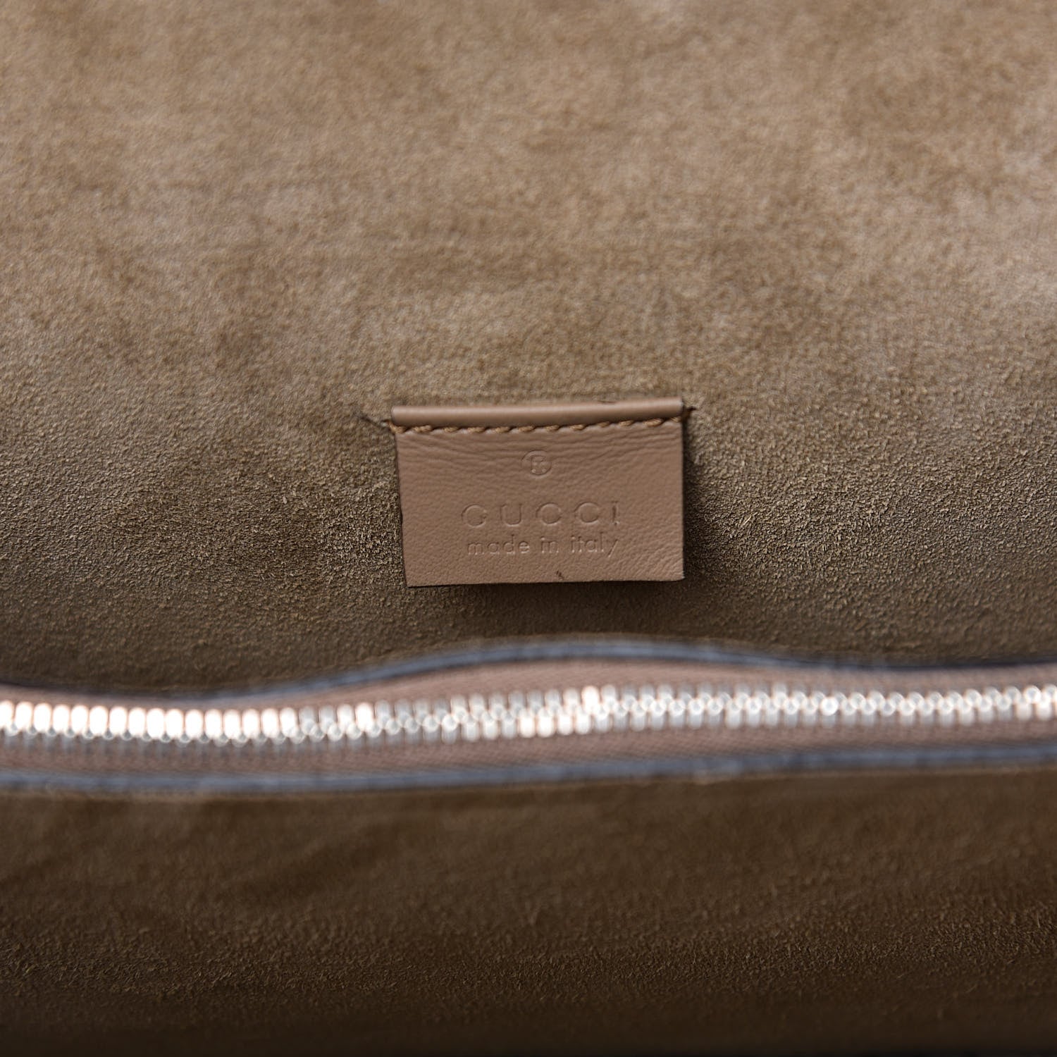 Gucci GG Supreme Monogram Small Dionysus Shoulder Bag Taupe 6 of 12