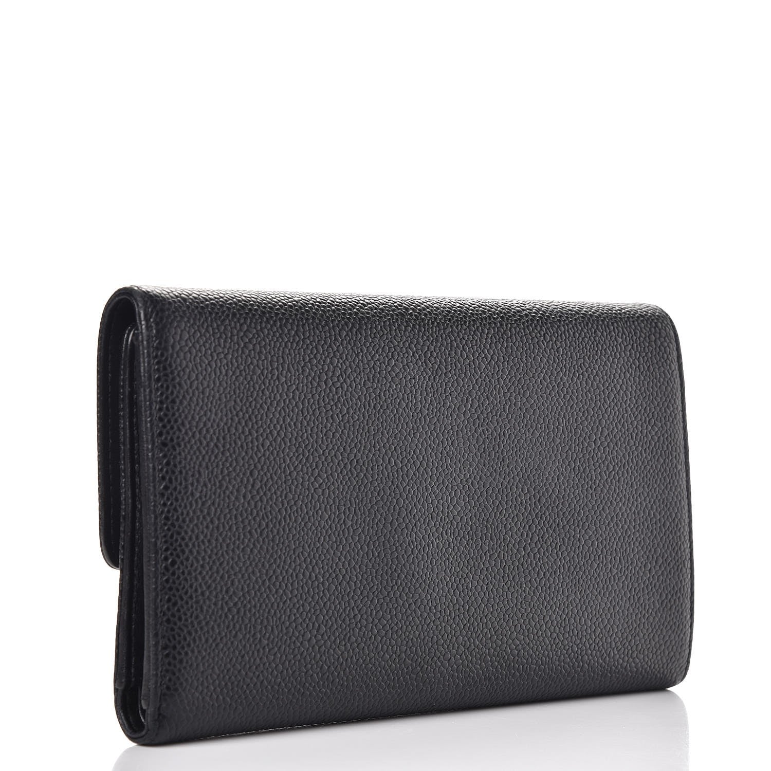 Chanel Caviar Timeless CC Flap Wallet Black 3 of 9