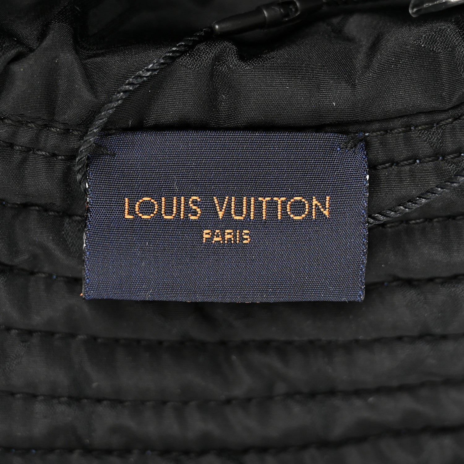 Louis Vuitton Monogram Denim Fringe Bob Bucket Hat M Blue 7 of 7