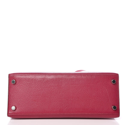 Hermes Chevre Kelly Sellier 25 Framboise 7 of 45