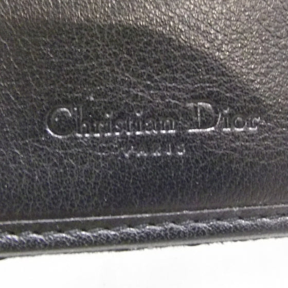 Christian Dior Diorissimo Compact Wallet Black 7 of 8