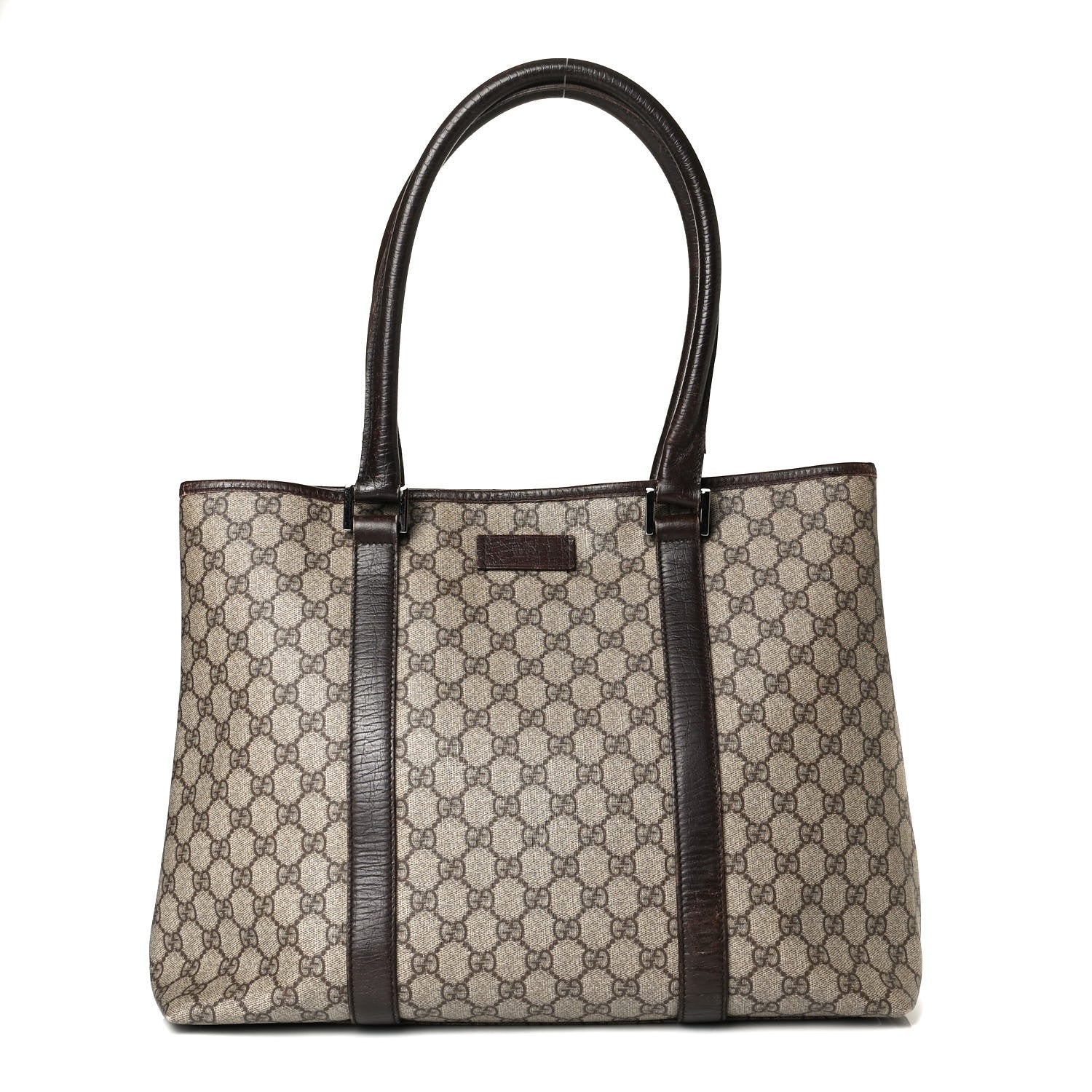 Gucci GG Plus Monogram Medium Joy Tote Dark Brown 1 of 11