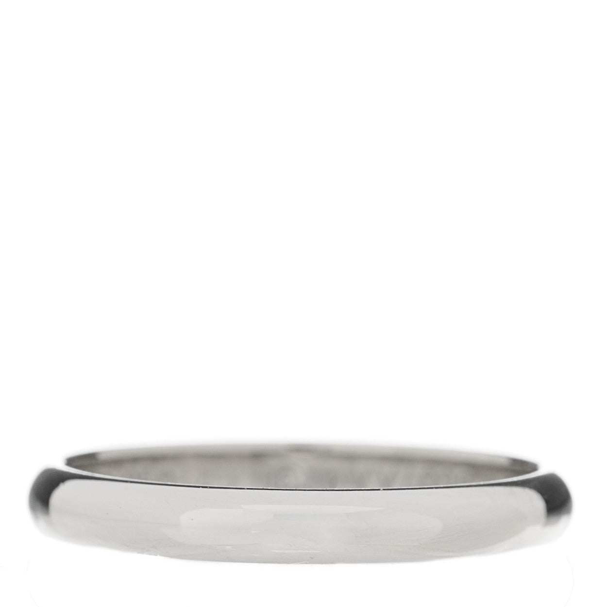 Cartier Platinum 2mm 1895 Wedding Band Ring 49 4.75 1 of 6