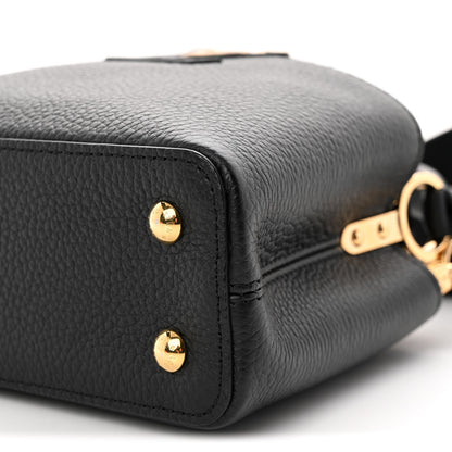 Louis Vuitton Taurillon Mini Capucines Black 10 of 10
