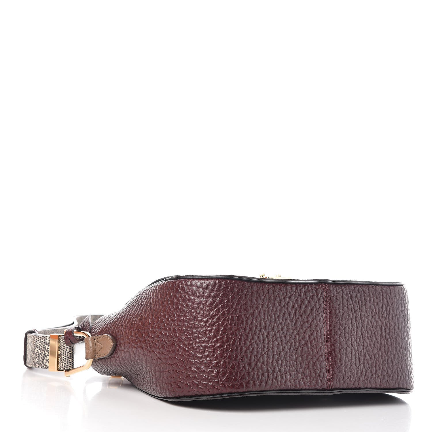 Louis Vuitton Ostrich Lizard Exotique Majestueux Shoulder Bag Bordeaux 4 of 9