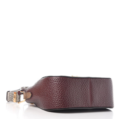 Louis Vuitton Ostrich Lizard Exotique Majestueux Shoulder Bag Bordeaux 4 of 9