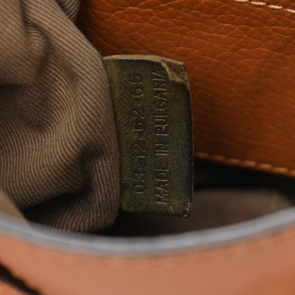 Chloe Calfskin Mini Marcie Round Crossbody Bag Tan 7 of 20
