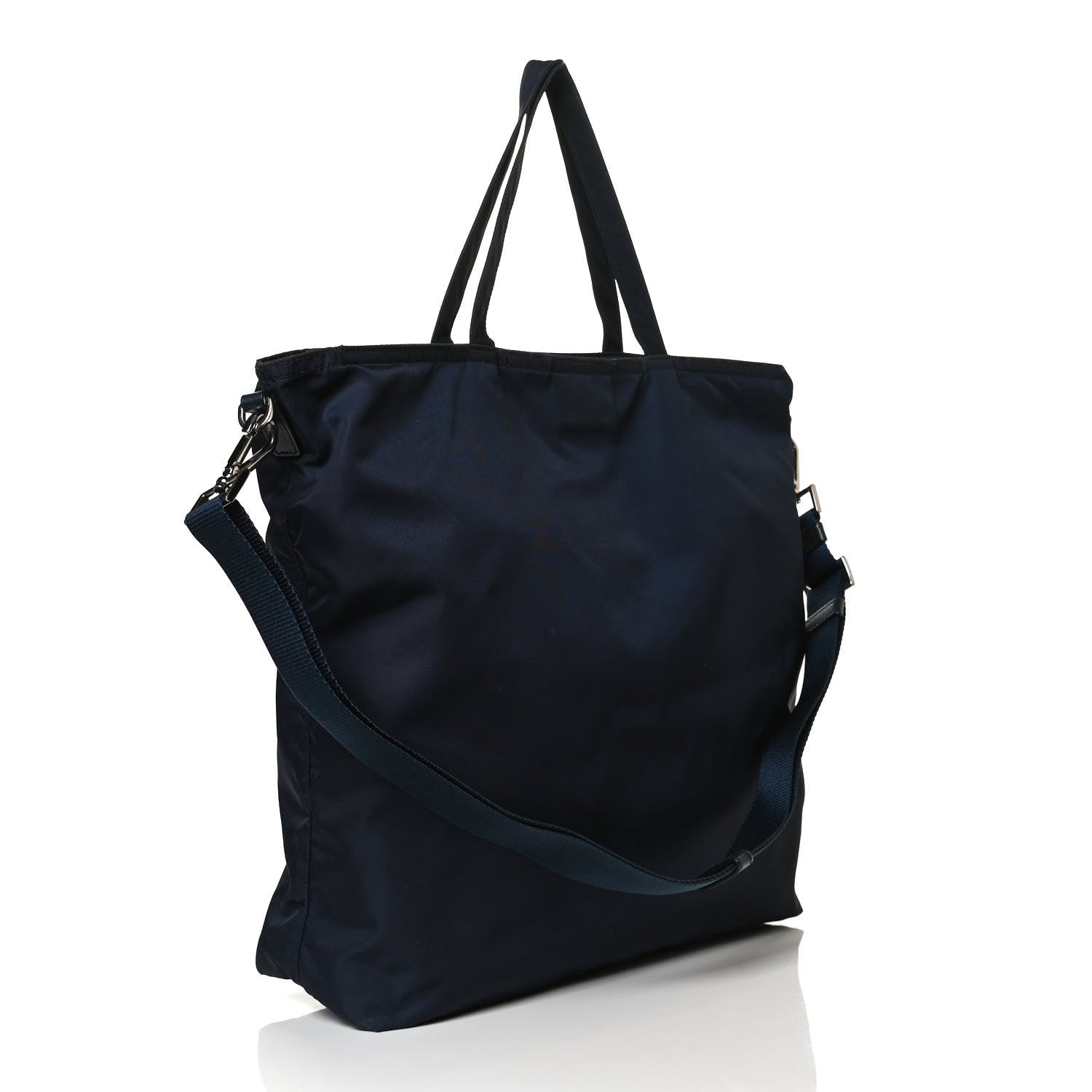 Prada Tessuto Nylon Tote Baltico 2 of 18