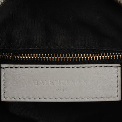 Balenciaga Chevre Gold Metallic Edge Hardware Velo Gris Perle 6 of 7