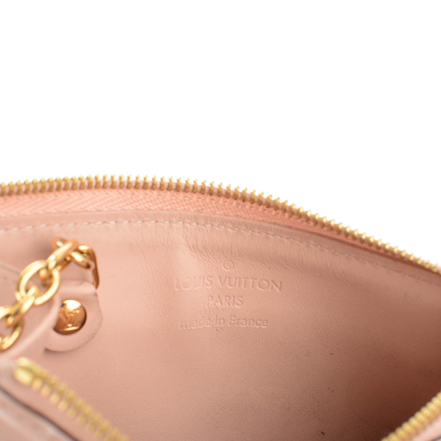 Louis Vuitton Vernis Key Pouch Rose Angelique 6 of 7