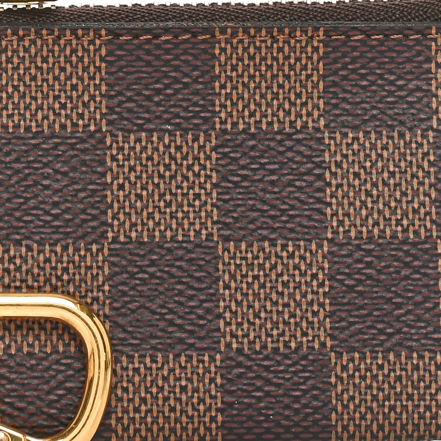 Damier Ebene Key Pouch