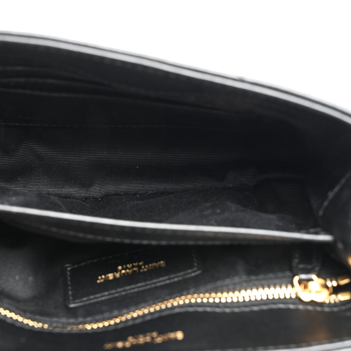 Calfskin Y Quilted Monogram Toy Loulou Crossbody Bag Black