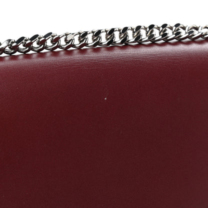 Saint Laurent Smooth Calfskin Medium Classic Monogram Kate Tassel Satchel Rouge Legion 8 of 10