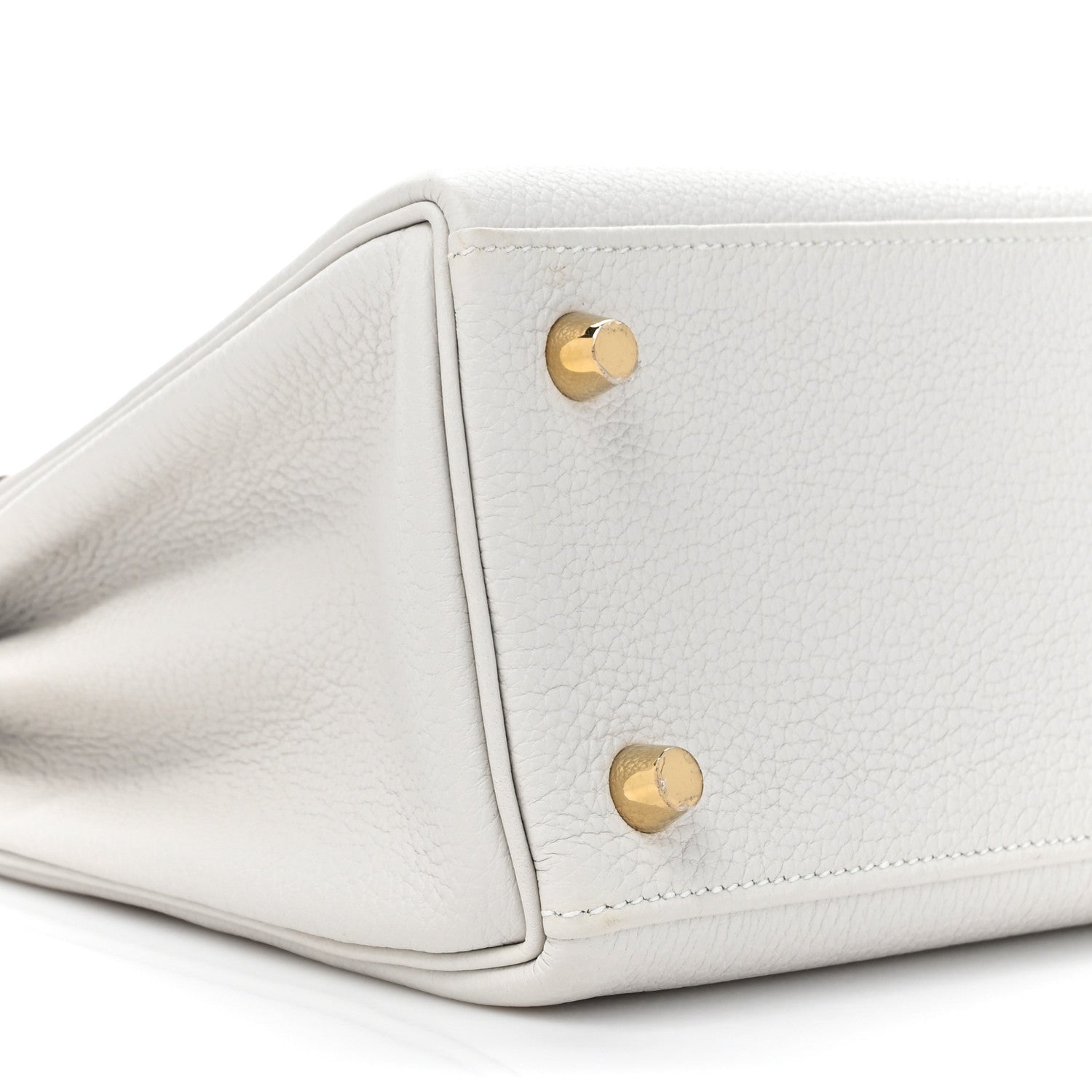 Hermes Togo Kelly Retourne 25 Gris Pale 9 of 11